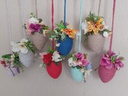 Wielkanocne jajka zawieszki 