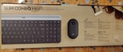 Klawiatura i mysz slim combo MK470(920-00920) grafitowy