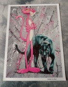 plakat różowa pantera