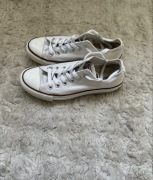 Buty Białe Conversy 37,5 cm Niskie Sneakersy Damskie