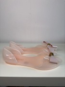 różowe balerinki gumowe