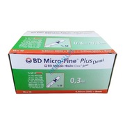 Strzykawki BD MICRO-FINE PLUS DEMI 0,3ml U100  (186 szt.) 