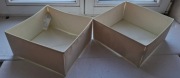 Ikea Komplement Zestaw 2 Pudełek 28 x 28 x 13 cm