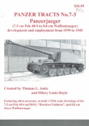 Panzer tracts No. 7-3 Panzerjaeger (7.5 cm Pak 40/4 to 8.8 cm)