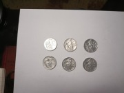 monety Polska!!! 6 szt. RYBAK!!!