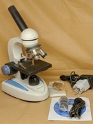 Bardzo dobry mikroskop studencki AmScope M158 / 400x Delta 300 Bresser pzo