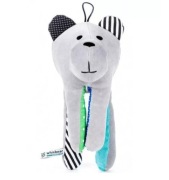 WHISBEAR Szumiący Miś z funkcją CRYsensor cytryna turkus
