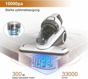 Odkurzacz do materacy, roztoczy, ręczny odkurzacz.