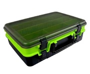 Pudełko walizka na przynęty zielone XXL