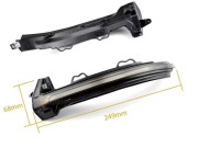 KIERUNKOWSKAZY DYNAMICZNE LUSTEREK LED AUDI A4 S4 B9 A5