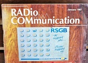 Radio Communication - Czasopismo Brytyjskiego Związku Radioamatorów, 1987
