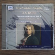 J.S. Bach Sonatas and Partitas - Jehudi Menuhin Vol.1 CD folia