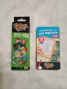 Gra logiczna  i quiz edukacyjny dla dzieci w wieku 6–7 i 9–10 lat. 