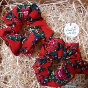 Schrunchies folkowa góralska gumka do włosów 