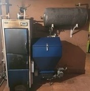 Piec węglowy z podajnikiem