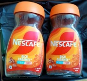 Kawa rozpuszczalna Nescafe Rich carmel 95g po dacie 