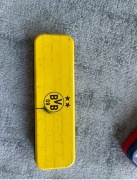 Metalowy piórnik piłkarski Borussia Dortmund BVB modny żółty