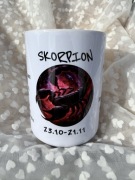 Kubek 450 ml ZODIAK SKORPION śmieszny
