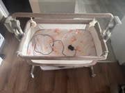 ŁÓŻECZKO DZIECIĘCE BUJANE KOŁYSKA DLA DZIECKA ELEKTRYCZNA MOSKITIERA PILOT