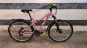 Rower damski 14 15 GT Avalanche 3.0 MTB Shimano Alivio tarczówki RÓŻOWY :)