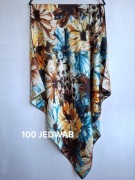 Chusta jedwabna, apaszka Bona Sera, stan bardzo dobry 