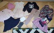 Zestaw paka ubrań dla dziewczynki r.110