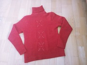 Sweter wełniany r. S wełna i moher