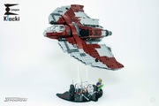 Ekspozytor, podstawka do LEGO Star Wars Ahsoka T-6 Jedi Shuttle 75362