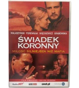 Świadek Koronny DVD Film Sensacyjny Lektor Polski Więckiewicz Płyta DVD