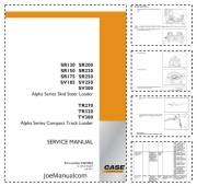 CASE SRI130-175 SV185-300 TR270-380 Service Manual Instr. serwisowa 