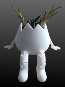 Doniczka śmieszna, ozdoba, dekoracja, ruchome nogi.