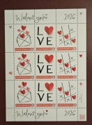 Mój Znaczek /S18/. Kocham Cię. Walentynki 2026. Arkusz** 