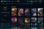 konto lol 1300rp 110 mythic esence all champs 220 skins