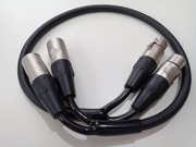 Interkonekt Xangsane SP-9003Ag 2x XLR 0.5m srebro