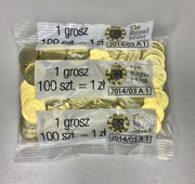 WOREK 1 GROSZ 2014 Royal Mint oraz inne ma Kierep
