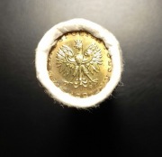 2 gr 1991 Unc/mennicza orginalna rolka NBP