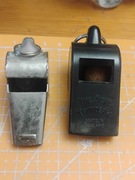  Zestaw gwizdki Acme Thunderer gwizdek z bakelitu drugi nn metalowy