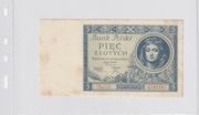 5 Złotych - 2 stycznia 1930 - Seria CH