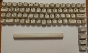 Klawisze Commodore 64 komplet - okrągły młoteczek