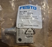 Zawor dławiąco-zwrotny festo GR-1/8-B