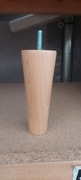 Noga, nóżka drewno jasne stożek 13 cm KOLOR PREMIUM