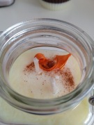 Świeczka sojowa w słoiczku rękodzieło prezent 