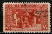 OA Bośni  Mi 40 G ząbkowanie 10 1/2 x 9 x 9 1/2 x 10 1/4