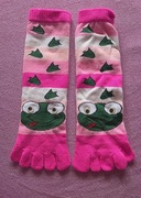 Piękne skarpetki na 5 palców