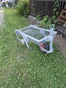 Kosz do przewozu zwierzyny,  taczki na hak samochodowy 