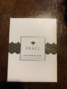 Prael gold renewal mask- maseczki do twarzy z drobinkami złota 