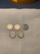 1 zł 1993 r. 5 sztuk