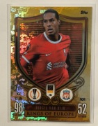 Match Attax EXTRA 2023/2024 VIRGIL VAN DIJK nr.284 KINGS OF EUROPE