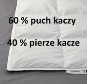 IKEA FJALLBRACKA ciepła kołdra puchowa 150x200