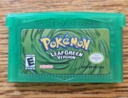 GBA. Pokemon Leafgreen Version. Gameboy Advance. 